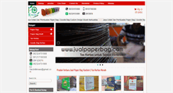 Desktop Screenshot of jualpaperbag.com